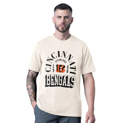 Cincinnati Bengals MSX by Michael Strahan Whiteout Vintage T-Shirt - White online