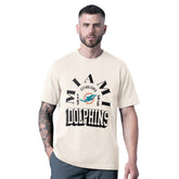 Miami Dolphins MSX by Michael Strahan Whiteout Vintage T-Shirt - White cheap