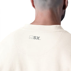 Cincinnati Bengals MSX by Michael Strahan Whiteout Tri-Blend Sweatshirt - White cheap