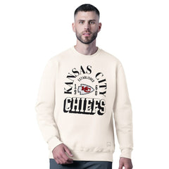 Kansas City Chiefs MSX by Michael Strahan Whiteout Tri-Blend Sweatshirt - White discount