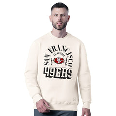 San Francisco 49ers MSX by Michael Strahan Whiteout Tri-Blend Sweatshirt - White online