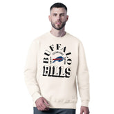 Buffalo Bills MSX by Michael Strahan Whiteout Tri-Blend Sweatshirt - White for sale