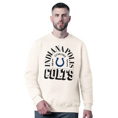 Indianapolis Colts MSX by Michael Strahan Whiteout Tri-Blend Sweatshirt - White discount
