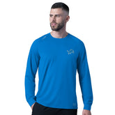 Detroit Lions MSX by Michael Strahan Forward Long-Sleeve T-Shirt - Royal sale