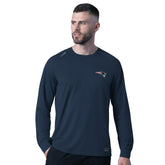 New England Patriots MSX by Michael Strahan Forward Long-Sleeve T-Shirt - Navy discount