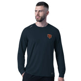 Chicago Bears MSX by Michael Strahan Forward Long-Sleeve T-Shirt - Navy cheap