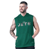 New York Jets MSX by Michael Strahan Tri-Blend Rebound Sleeveless Hoodie - Green outlet