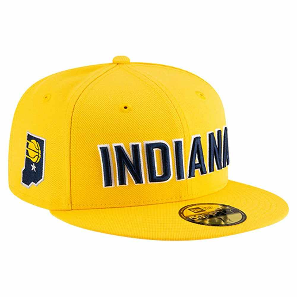 Indiana Pacers Statement Edition Jersey Hook 59Fifty Fitted Hat - Gold | New Era cheap