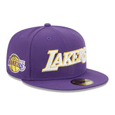 Los Angeles Lakers Jersey Hook Statement Edition 59FIFTY Fitted Hat - Purple | New Era online