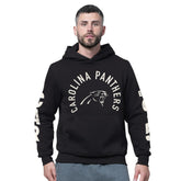 Carolina Panthers Starter Handoff Fleece Hoodie Sweatshirt - Black for sale