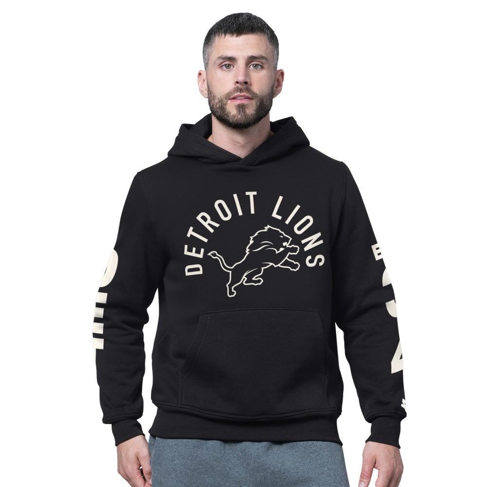 Detroit Lions Starter Handoff Fleece Hoodie Sweatshirt - Black online