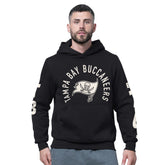 Tampa Bay Buccaneers Starter Handoff Fleece Hoodie Sweatshirt - Black on sale