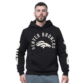 Denver Broncos Starter Handoff Fleece Hoodie Sweatshirt - Black discount