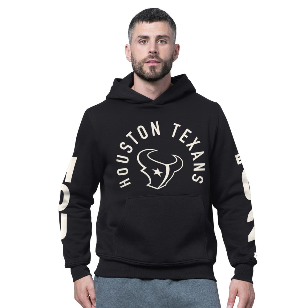 Houston Texans Starter Handoff Fleece Hoodie Sweatshirt - Black cheap