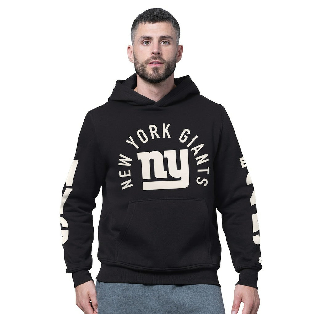 New York Giants Starter Handoff Fleece Hoodie Sweatshirt - Black cheap