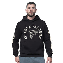 Atlanta Falcons Starter Handoff Fleece Hoodie Sweatshirt - Black sale