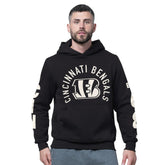 Cincinnati Bengals Starter Handoff Fleece Hoodie Sweatshirt - Black discount
