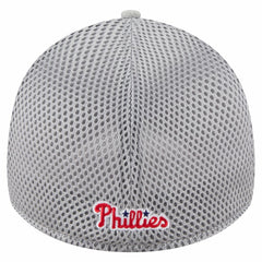 Philadelphia Phillies Visor Paint Splatter 39THIRTY Flex Hat - Gray | New Era