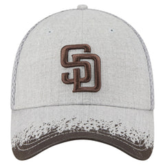 San Diego Padres Visor Paint Splatter 39THIRTY Flex Hat - Gray | New Era