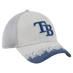 Tampa Bay Rays Visor Paint Splatter 39THIRTY Flex Hat - Gray | New Era