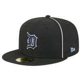 Detroit Tigers Soutache 59FIFTY Fitted Hat - Black | New Era