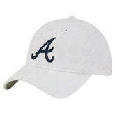 Atlanta Braves Women's Floral Mesh 9TWENTY Adjustable Hat - White | New Era