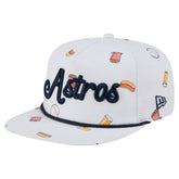 Houston Astros Team Cheer Rope 19TWENTY Adjustable Hat - White | New Era