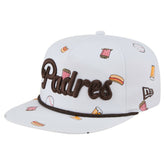 San Diego Padres Team Cheer Rope 19TWENTY Adjustable Hat - White | New Era