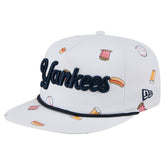 New York Yankees Team Cheer Rope 19TWENTY Adjustable Hat - White | New Era