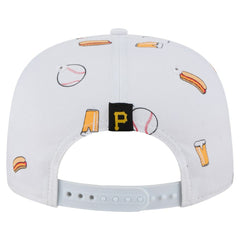 Pittsburgh Pirates Team Cheer Rope 19TWENTY Adjustable Hat - White | New Era