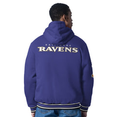 Baltimore Ravens G-III Sports by Carl Banks Power Forward Commemorative Full-Zip Hooded Jacket - Purple outlet