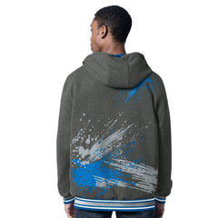 Detroit Lions G-III Sports by Carl Banks Dual Threat Reversable Full-Zip Hooded Jacket - Blue/Charcoal on sale