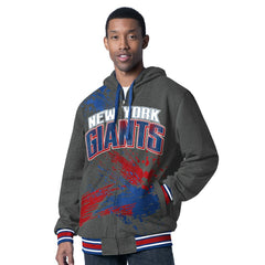 New York Giants G-III Sports by Carl Banks Dual Threat Reversable Full-Zip Hooded Jacket - Royal/Charcoal discount