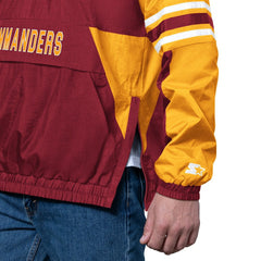Washington Commanders Starter Prospect Half-Zip Pullover - Burgundy on sale