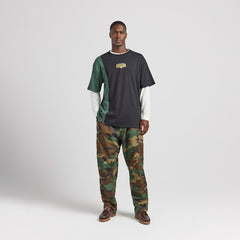 Green Bay Packers Off Season x NFL Unisex Spliced T-Shirt - Black cheap