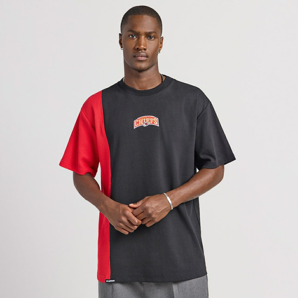 Kansas City Chiefs Off Season x NFL Unisex Spliced T-Shirt - Black online