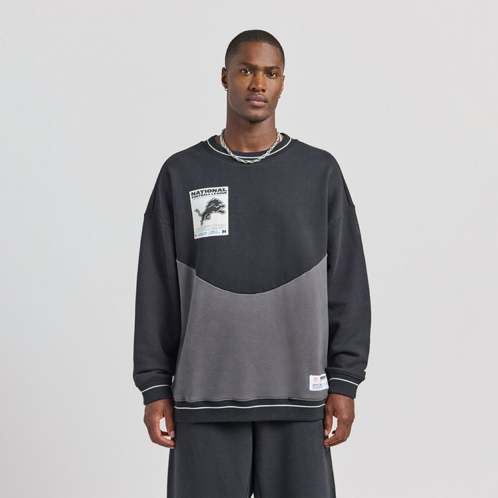 Detroit Lions Off Season x NFL Unisex Fleece Sweatshirt - Black online