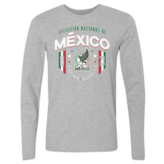 Mexico National Team 500 Level 1923 Long Sleeve T-Shirt - Heather Gray cheap
