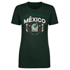 Mexico National Team 500 Level Women's 1923 T-Shirt - Forest Green shop