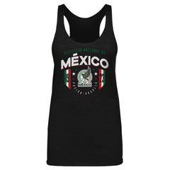 Mexico National Team 500 Level Women's Tri-Blend Tank Top - Black shop