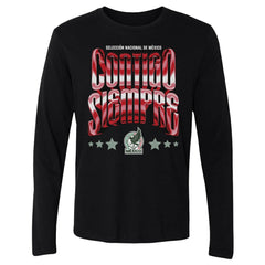 Mexico National Team 500 Level Contigo Siempre Vintage Long Sleeve T-Shirt - Black discount