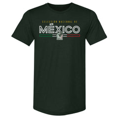 Mexico National Team 500 Level Inline Premium Tri-Blend T-Shirt - Forest Green on sale