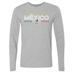 Mexico National Team 500 Level Inline Long Sleeve T-Shirt - Heather Gray shop