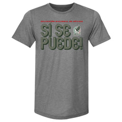 Mexico National Team 500 Level Si Se Puede Inline Bold Premium Tri-Blend T-Shirt - Gray online