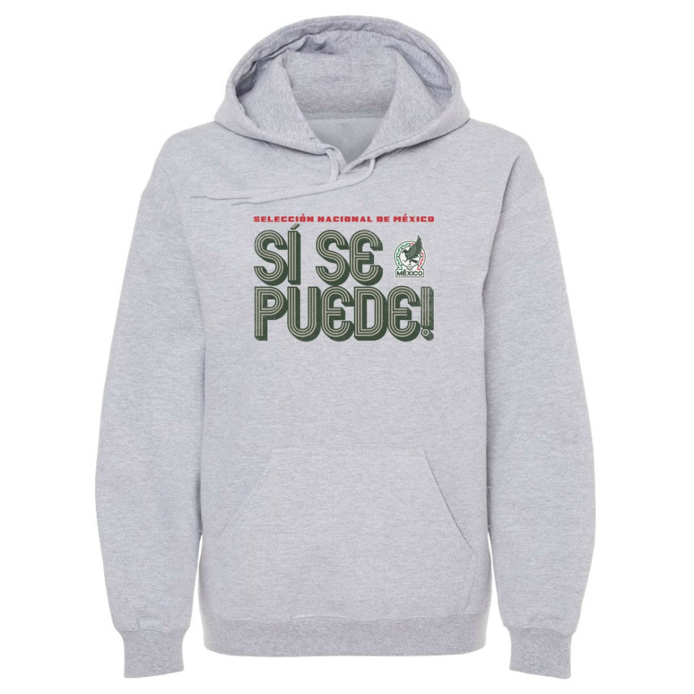 Mexico National Team 500 Level Si Se Puede Inline Bold Pullover Hoodie - Gray on sale