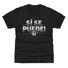 Mexico National Team 500 Level Youth Si Se Puede T-Shirt - Black outlet