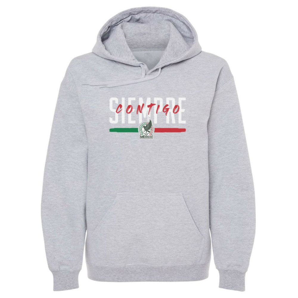 Mexico National Team 500 Level Siempre Contigo Pullover Hoodie - Gray discount