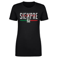 Mexico National Team 500 Level Women's Siempre Contigo T-Shirt - Black cheap