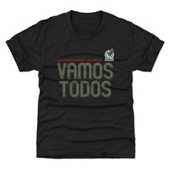 Mexico National Team 500 Level Youth Vamos Todos Inline Bold T-Shirt - Black for sale