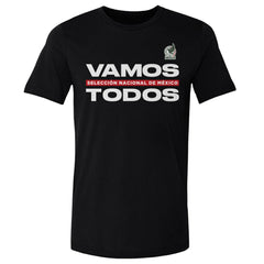Mexico National Team 500 Level Vamos Todos Cotton T-Shirt - Black shop